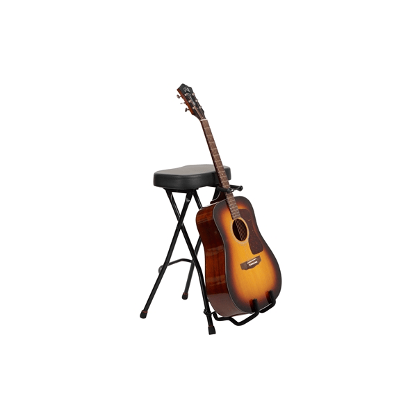 Gator Frameworks GFW-GTRSTOOL Sgabello per chitarra con supporto<br>