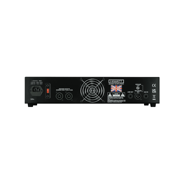 Hiwatt Bulldog 770 Studio testata per basso 770 W versione studio