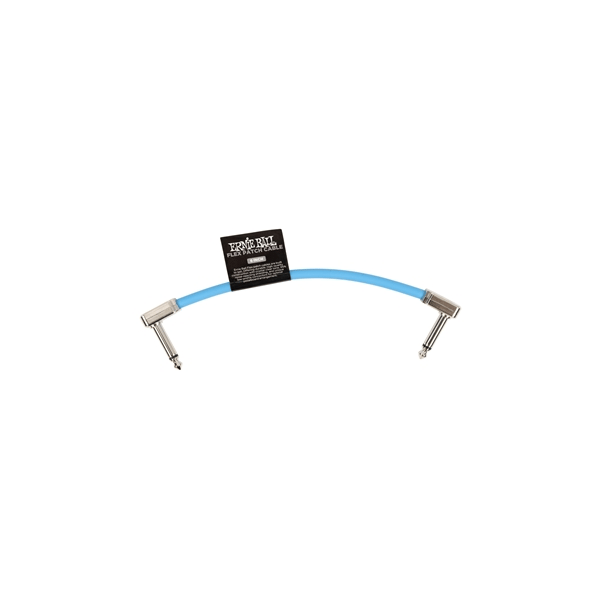 Ernie Ball 6455 Flex Patch Cable Blue 15cm