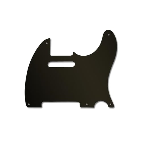 SOUNDSATION PARTS Mascherina per Chitarra Telecaster, Monostrato, Black