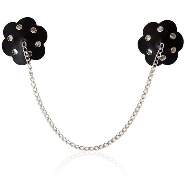 OHMAMA FETISCH BLÜTENBLÄTTER NIPPLE COVER UND KETTE