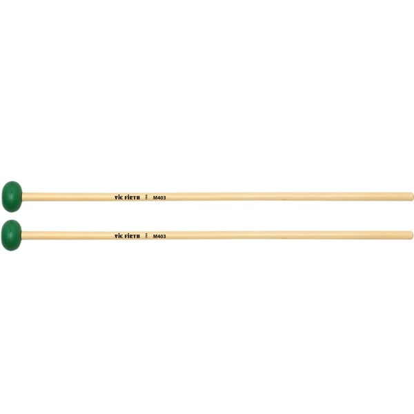 Vic Firth M403 - Articulate Series Mallet - Medium Rubber Oval