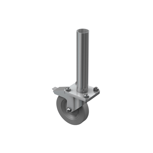 MODULA Gamba singola con ruota altezza 30 cm