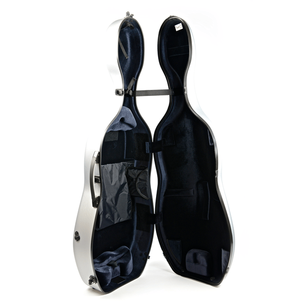 BAM ITALIA 1002XLSN CUSTODIA HIGHTECH REGOLABILE PER VIOLONCELLO - METALLIC SILVER