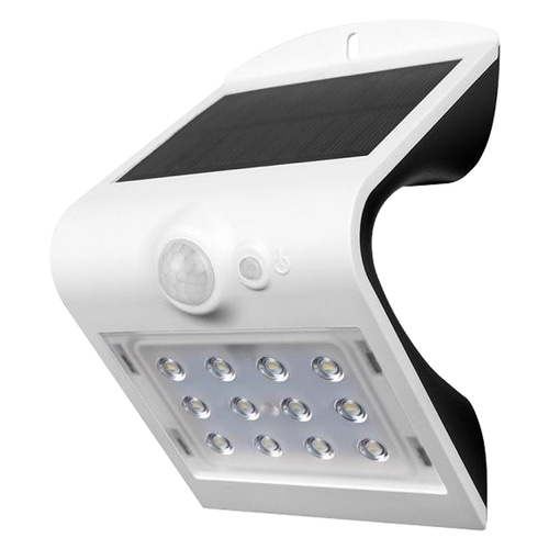 LAMPADA SOLARE DA PARETE 'VT-767' bianca