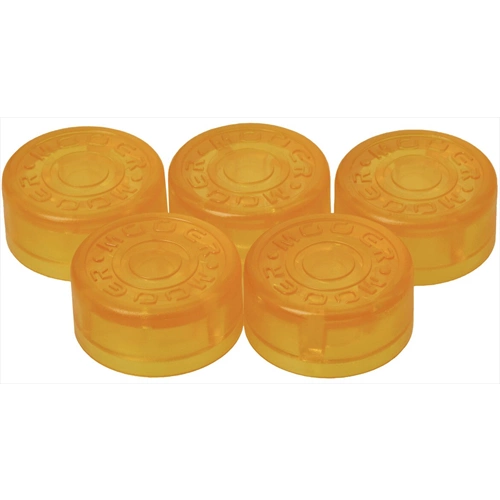 MOOER YELLOW FOOTSWITCH TOPPER,5 PCS PER BAG