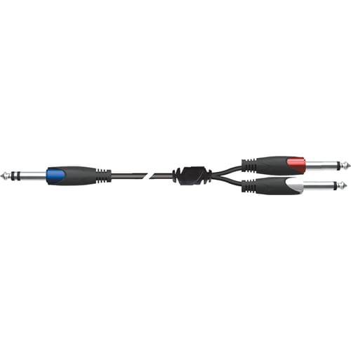 Quik Lok SX/4-5K Cavo Jack Stereo/2 Jack Mono