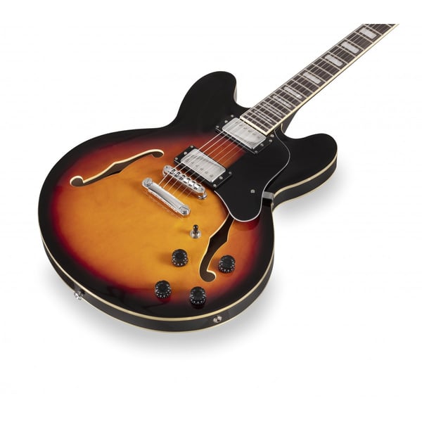 SOUNDSATION Chitarra semiacustica double cutaway con Humbucker. Modello J-ROOT H VSB