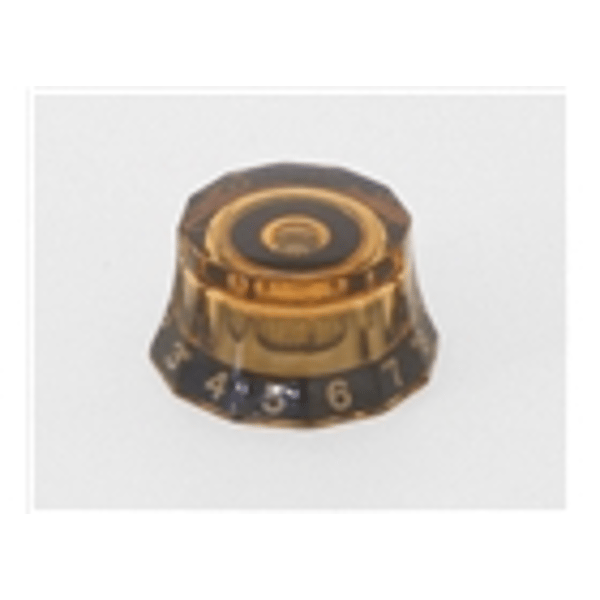 PRS Knob, Lampshade Amber w/Black (2) (101754:001:007: