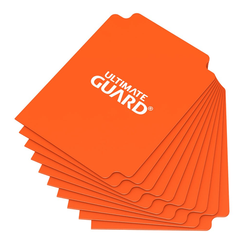 Ultimate Guard Card Dividers Tarjetas Separadoras para Cartas Tamaño Estándar Naranja (10)