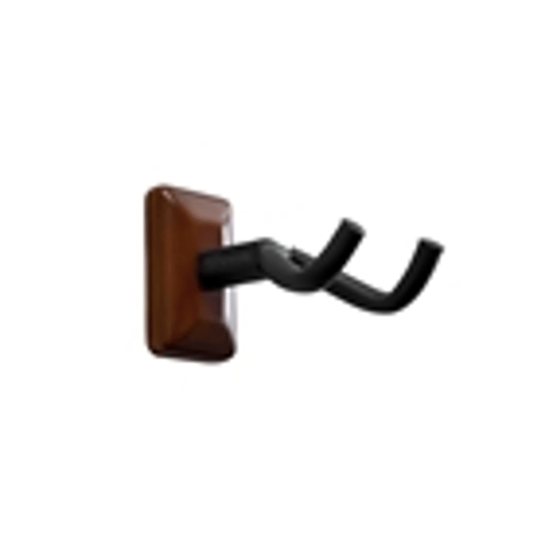 Gator Frameworks GFW-GTR-HNGRMHG Supporto a muro per chitarra con piastra mogano<br>