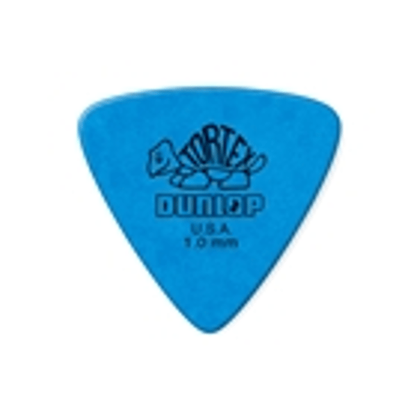 Dunlop 431R Tortex Triangle Blue 1.0