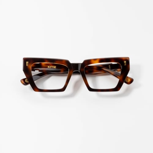 メガネ KYME Kyme - GEA COL 1 - OPTICAL GLASSES - glossy black image.webp?v=1