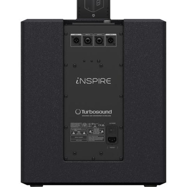 TURBOSOUND IP2000 V2 SISTEMA PA A COLONNA MODULARE SUBWOOFER 12" + 16 TWEETER DA 2,75" POTENZA 1000 WATT + DSP KLARK TEKNIK