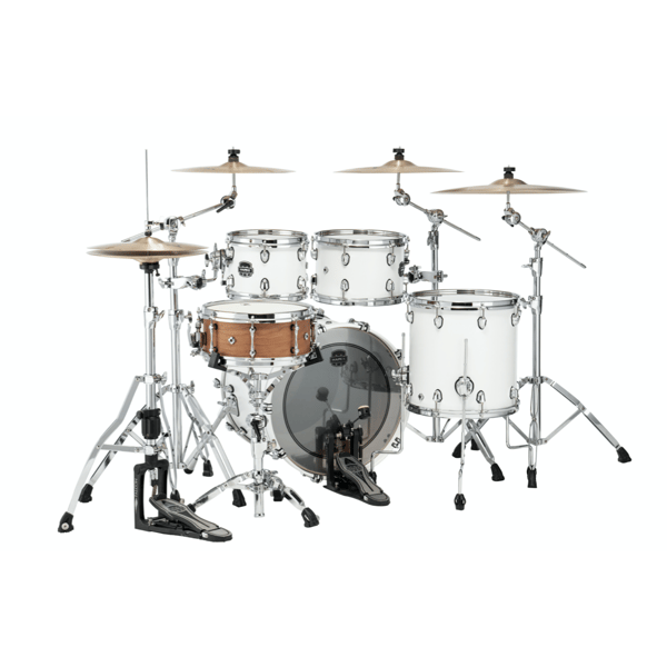MAPEX IT SR504XRM SATURN NEW FUSION 4 PEZZI SATIN WHITE