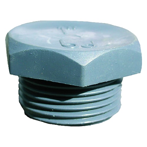 TAPPO PVC TESTA ESAGONALE 1/2"