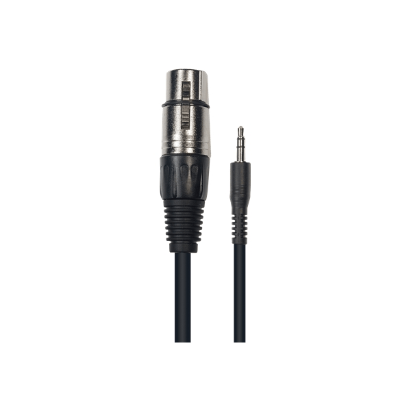 Yellow Cable K12-3 Cavo Segnale XLR Femmina/Mini Jack TRS 3 m