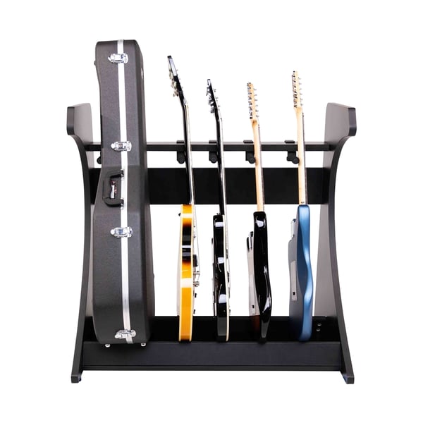 Gator Frameworks GFW-ELITEGTR5RK-BLK Rack per chitarre 5-7 posti in finitura nera<br>