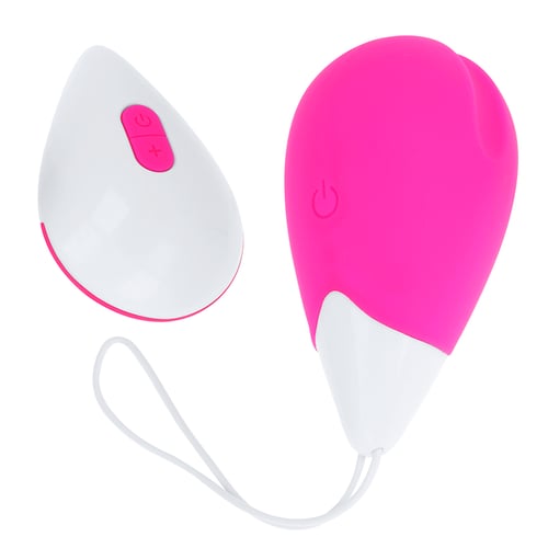 OHMAMA STIMULATING OHMAMA - UOVO VIBRANTE 10 MODALITÀ ROSA E BIANCO