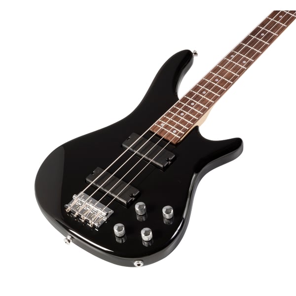 SOUNDSATION Basso elettrico con pick up al ponte e al manico. Modello GUNBARREL-4 BK