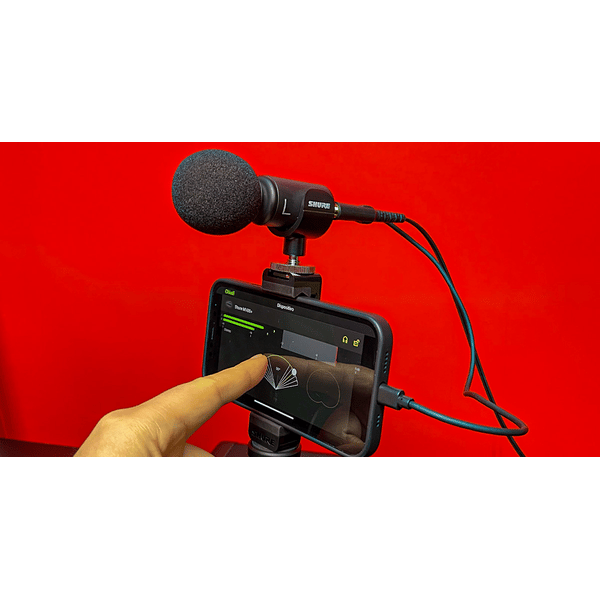 Shure MV88+STEREO-USB Microfono Stereo USB per Mac e PC