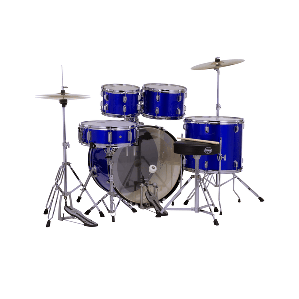MAPEX IT CM5294FTCIB COMET ROCK 5 PEZZI INDIGO BLUE CON PIATTI