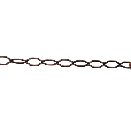 CATENA ORNAMENTALE PRETAGLIATA CATTEDRALE 2,5 mt - bronzata