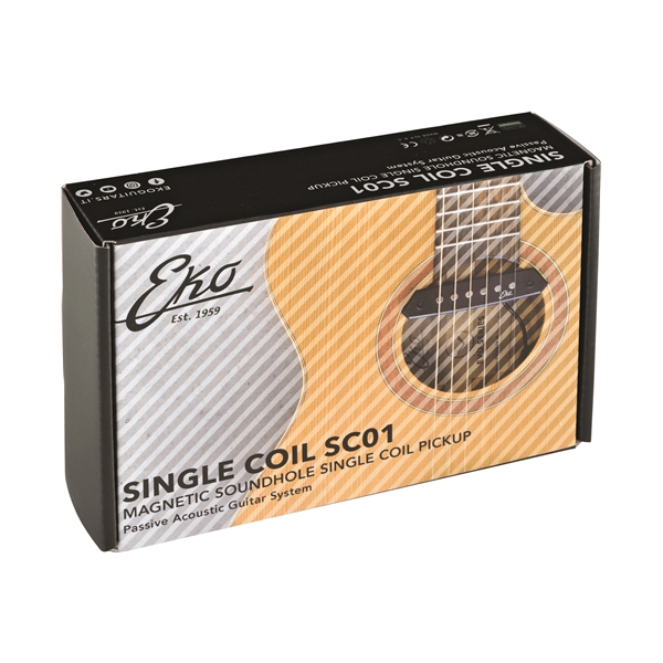 Eko Guitars SC01 Magnetic Soundhole Single coil