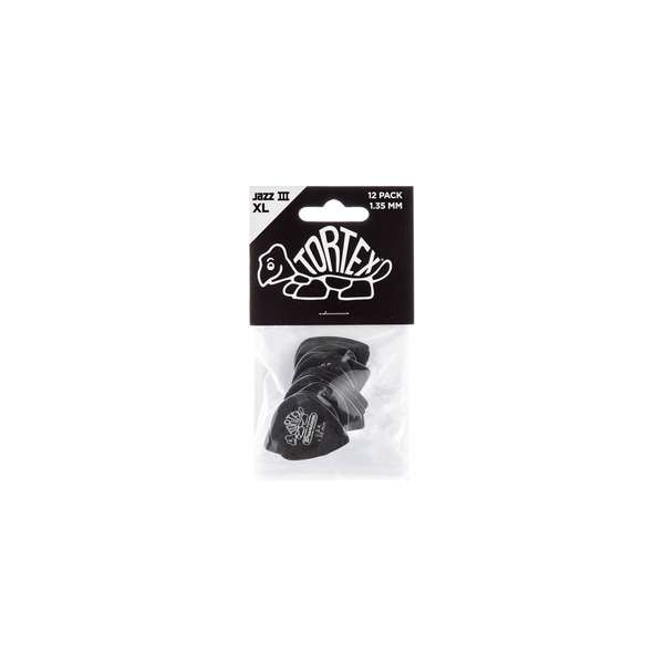 Dunlop 498P1.35 TORTEX JAZZ III XL, 1.35MM