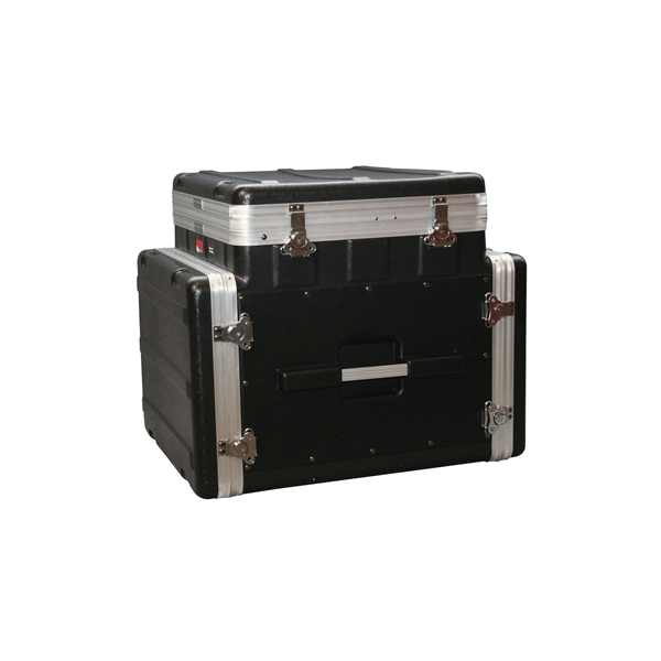 Gator Cases GRC-10X8 PU Rack audio 10U Pop Up, 8U laterale