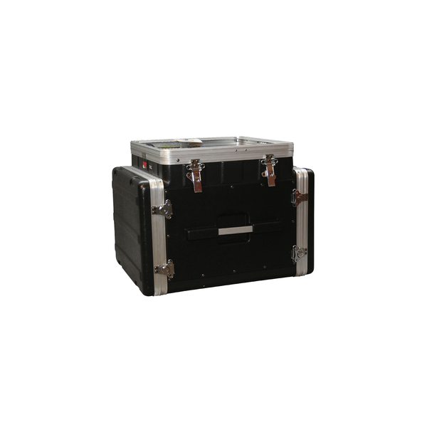 Gator Cases GRC-10X8 PU Rack audio 10U Pop Up, 8U laterale