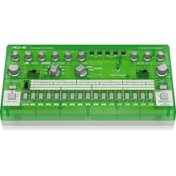 BEHRINGER RD-6 LM RHYTHM DESIGNER LIME DRUM MACHINE VERDE