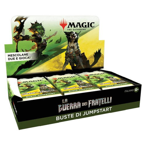 Magic the Gathering La Guerra dei Fratelli Jumpstart Booster Display (18) italian