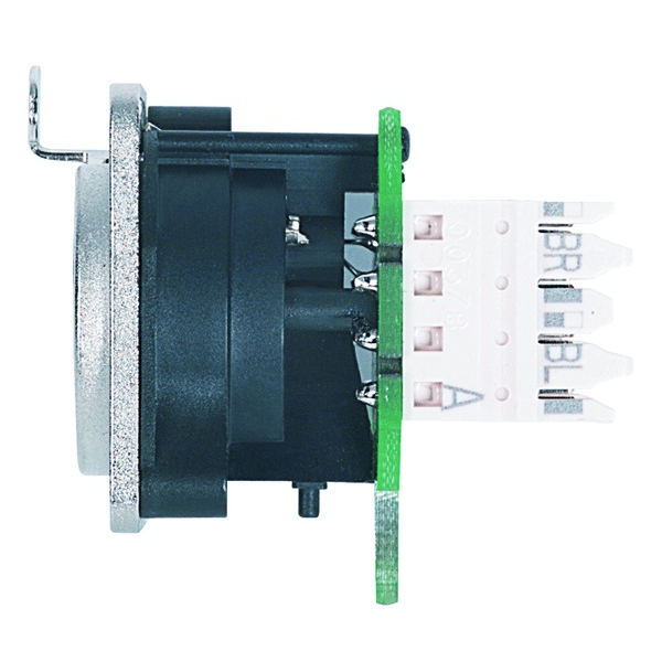 PROEL STAGE Presa da pannello Neutrik RJ45 per la trasmissione dati (sia 10Base-T sia 100Base-T) in ambienti estremi.