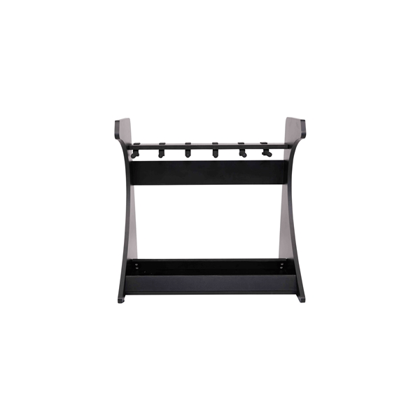 Gator Frameworks GFW-ELITEGTR5RK-BLK Rack per chitarre 5-7 posti in finitura nera<br>