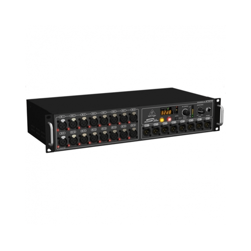 BEHRINGER S16 DIGITAL SNAKE STAGE BOX DIGITALE 16 PREAMPLIFICATORI MICROFONICI 8 USCITE XLR