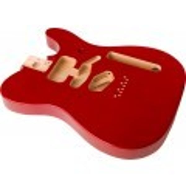 FENDER Corpo Deluxe Series Telecaster® SSH in ontano, Candy Apple Red