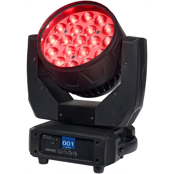 Algam Lighting MW19x15Z WASH Testa mobile LED 19x15W