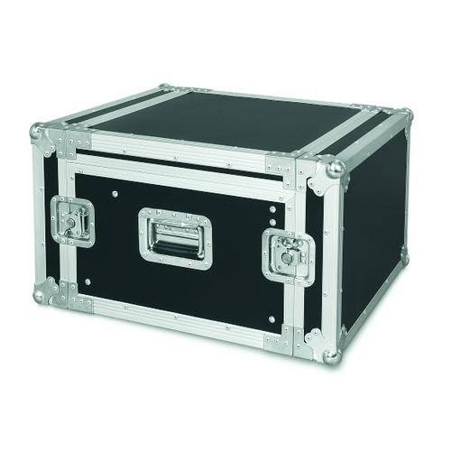 PROEL STAGE Custodia COMBO 19' 6U con portamixer 10U regolabile in altezza, profondità utile corpo 45 cm.