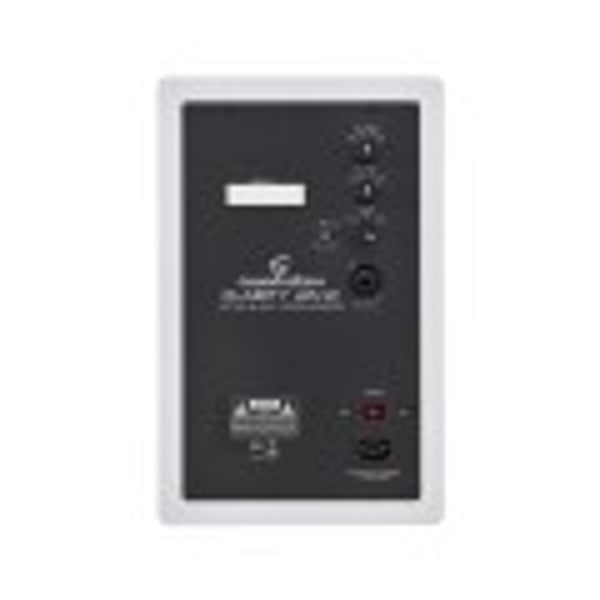 SOUNDSATION Monitor da studio bianco a 2 vie biamplificato con Woofer da 6,5". Modello CLARITY A6-W