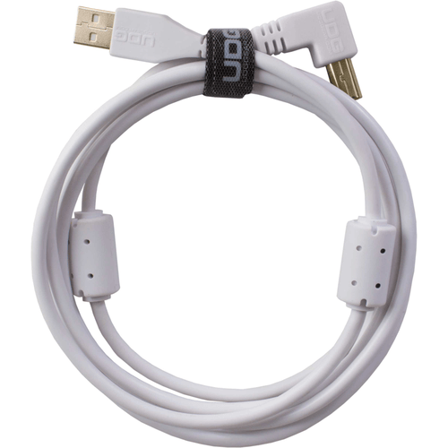 UDG U95006WH - ULTIMATE AUDIO CABLE USB 2.0 A-B WHITE ANGLED 3M