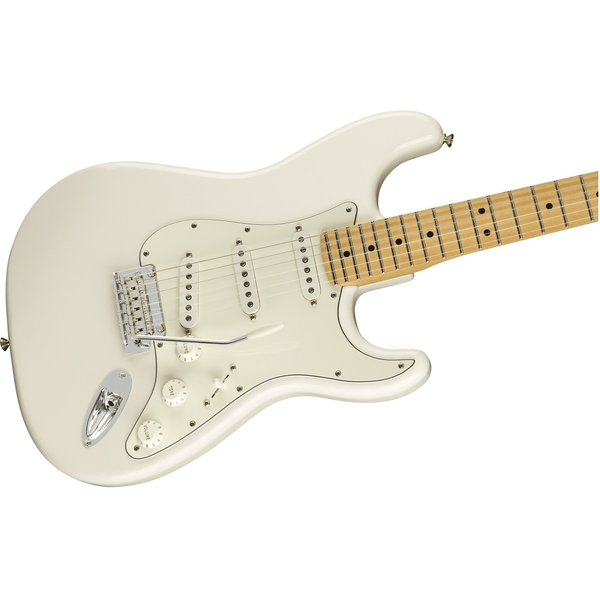 FENDER PLAYER STRATOCASTER MN POLAR WHITE CHITARRA ELETTRICA BIANCO POLARE