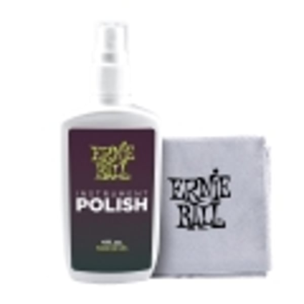 ERNIE BALL Liquido pulizia per strumenti con panno in microfibra