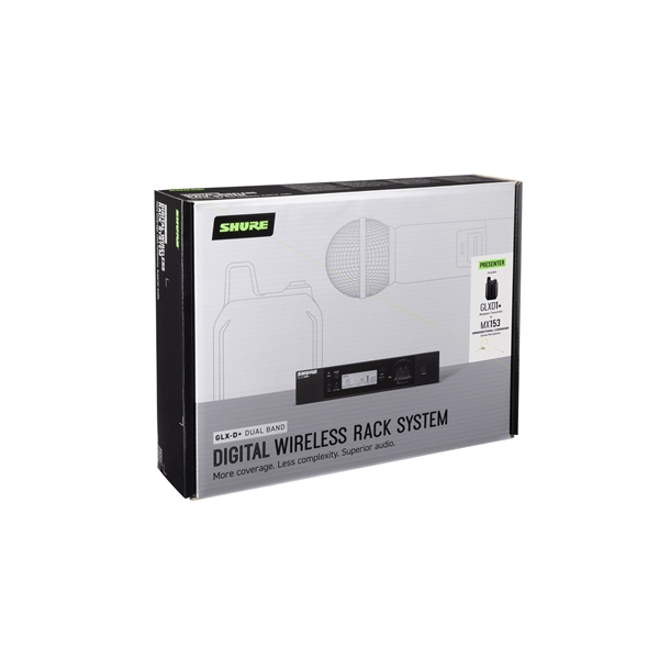 Shure GLXD14R+ con MX153 Sistema Wireless Archetto