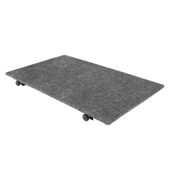 Gator Frameworks GFW-UTL-CART-LD Piano inferiore per carrelli utility con superficie piana antiscivolo