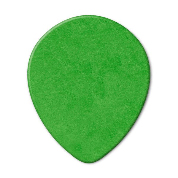 Dunlop 413R Tortex Tear Drop Green .88