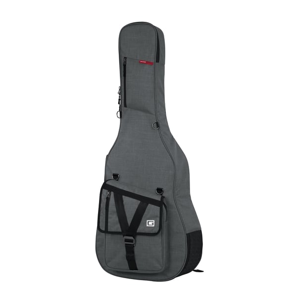Gator Cases GT-ACOUSTIC-GRY Borsa Transit chitarra acustica Grigio chiaro