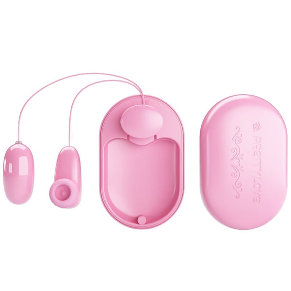 PRETTY LOVE - MAGIC BOX BALLE VIBRANTE &amp; STIMULATEUR ROSE