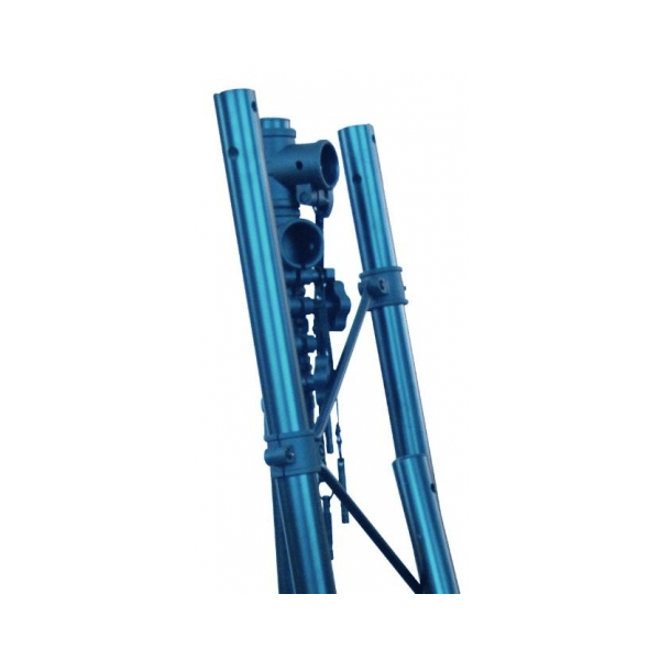 EXTREME LS2-PRO AMERICANA PER LUCI TUBI ROBUSTI TREPPIEDE REGOLABILE CON MANOPOLA E PERNO DI SICUREZZA