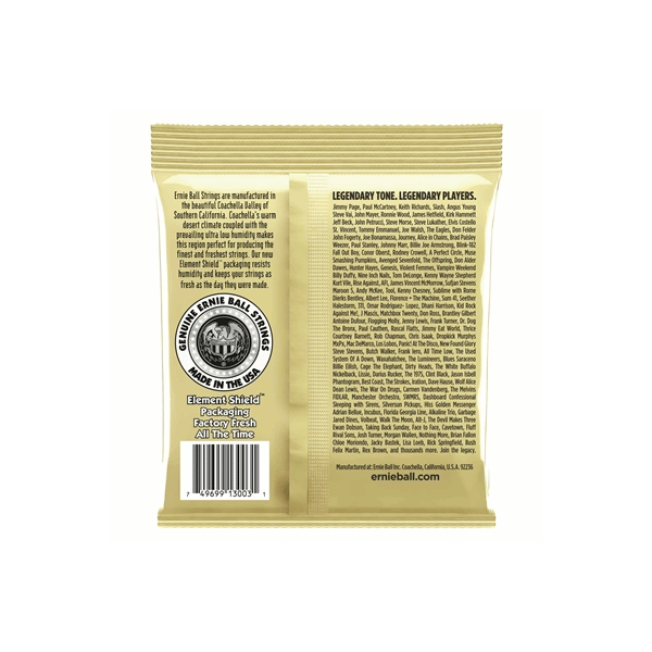 Ernie Ball 3003 Earthwood 80/20 Bronze Medium Light 12-54 - 3 Mute